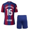 Maglia ufficiale Barcellona Christensen 15 Casa 2023-24 per Bambino